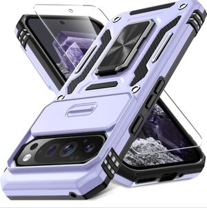 DEERLAMN Protective Cover Case for Google Pixel 9 Pro XL Light Purple (EUC)